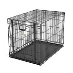 O-1936 - Midwest Ovation Single Door Up & Away Wire Dog Crates 36-inch