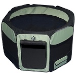 Travel Lite Soft-Sided Pet Exercise Pen Removable Top 28-Tall More Colors