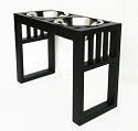 RDB25XL - Libro Extra Tall Raised Double Diner Dog Dish Water Bowls Feeders