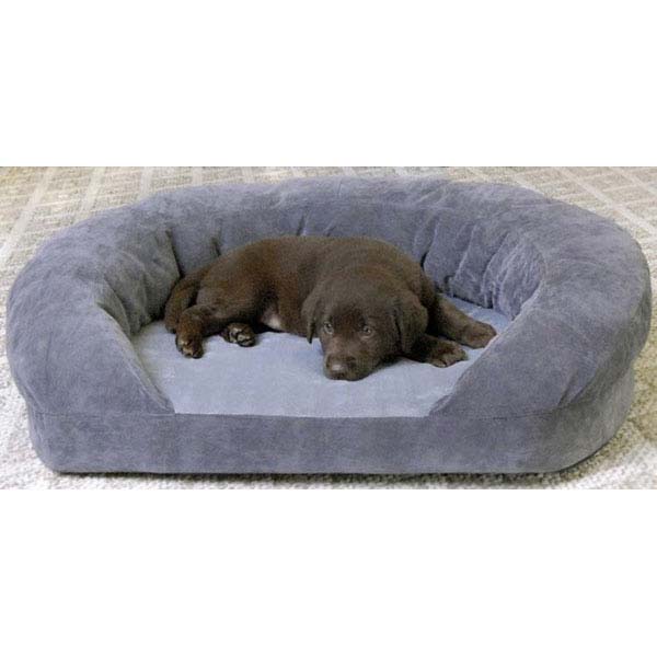 Gray Orthopedic Dog Bed