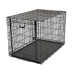 O-1948 - Midwest Ovation Single Door Up & Away Wire Dog Crates 48-inch