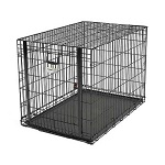 O-1942 - Midwest Ovation Single Door Up & Away Wire Dog Crates 42-inch