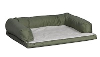 Midwest 54-inch Quiet Time eSensual Bolstered Orthopedic Sofa Giant Dog Beds