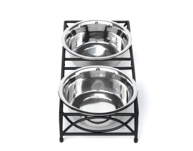 Regal Raised Double Diner Dog Dish Water Bowls Feeders